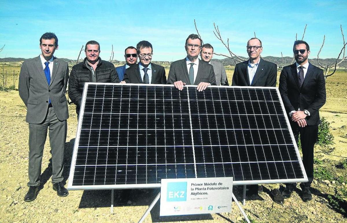 El futuro parque fotovoltaico de Algibicos estará situado en la pedanía de Baños y Mendigo.