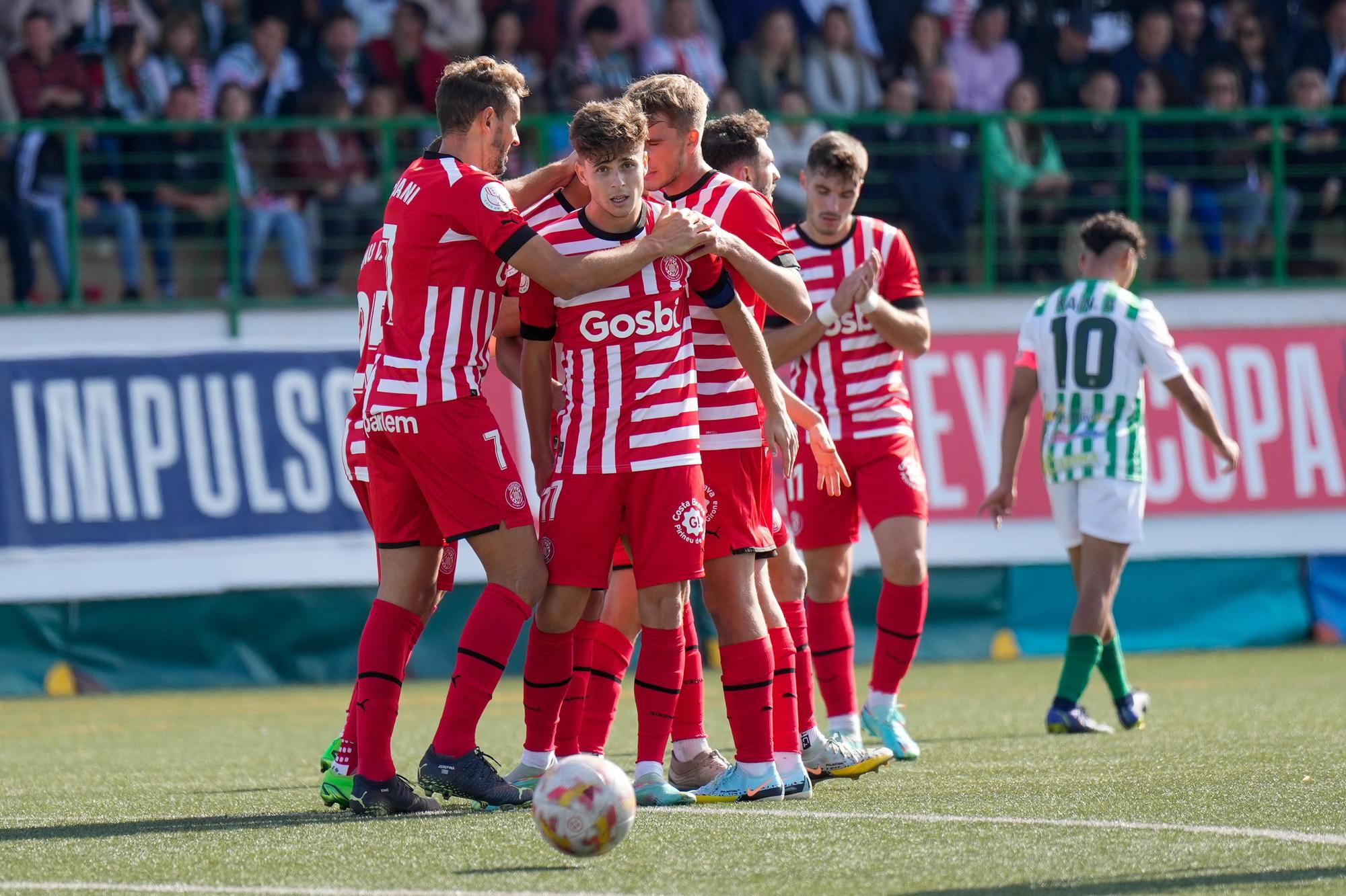 Copa del Rei: Quintanar del Rei-Girona, en fotos