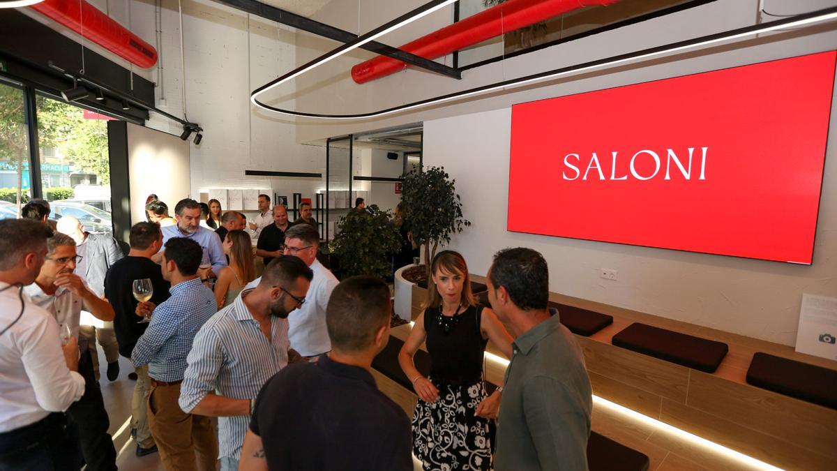 Inauguración de la nueva tienda Saloni en Alicante