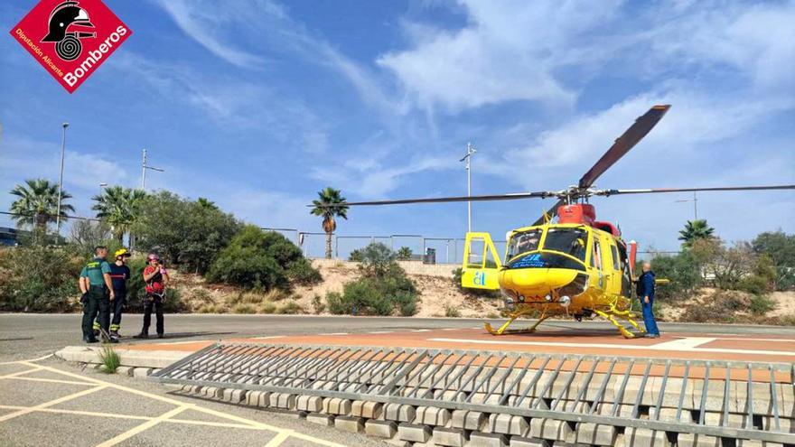 Fallece un hombre cuando realizaba labores de limpieza en una senda de montaña en Polop