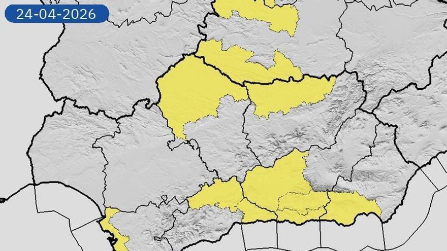 La Aemet activa el aviso amarillo por lluvias en Córdoba: una dana se lleva el buen tiempo a su paso por la provincia