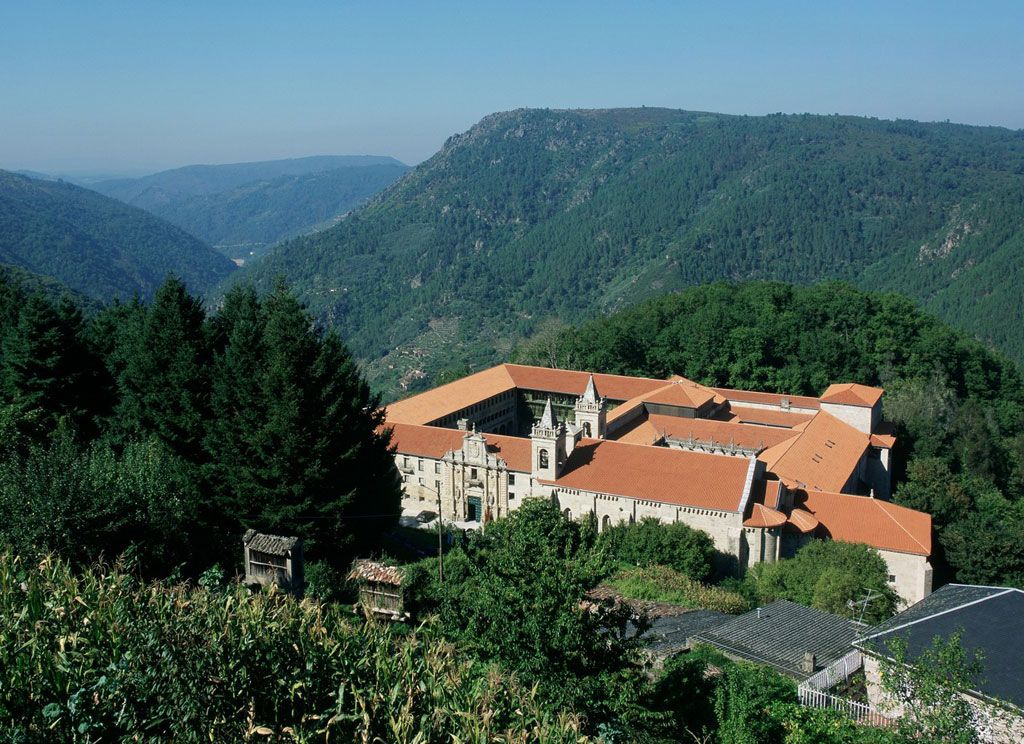 Panonrámica del Parador de Santo Estevo