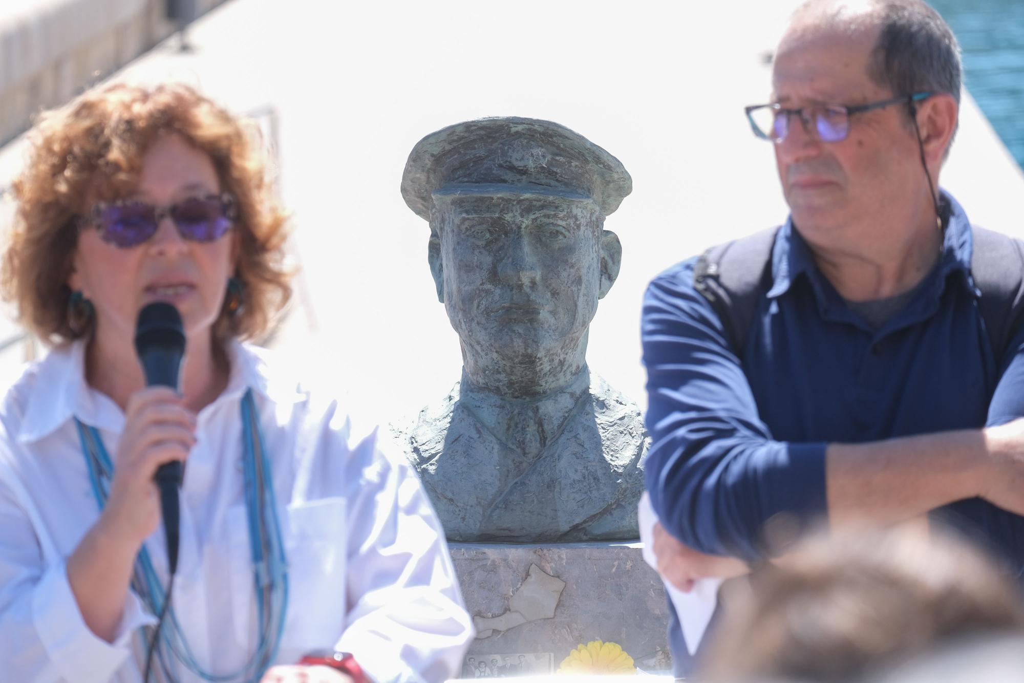 Homenaje a los exiliados republicanos del Stanbrook en el Puerto de Alicante