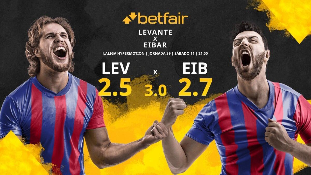 Levante UD vs. SD Eibar: horario, TV, estadísticas, clasificación y pronósticos