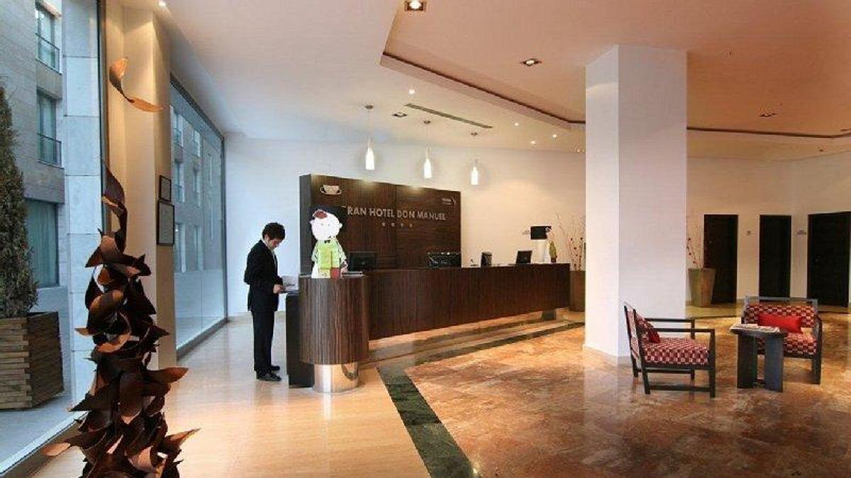 'Lobby' del Gran Hotel Don Manuel.