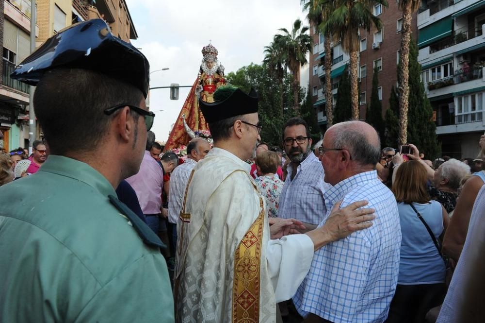 Romería de la Virgen de la Fuensanta: Paso por Flo