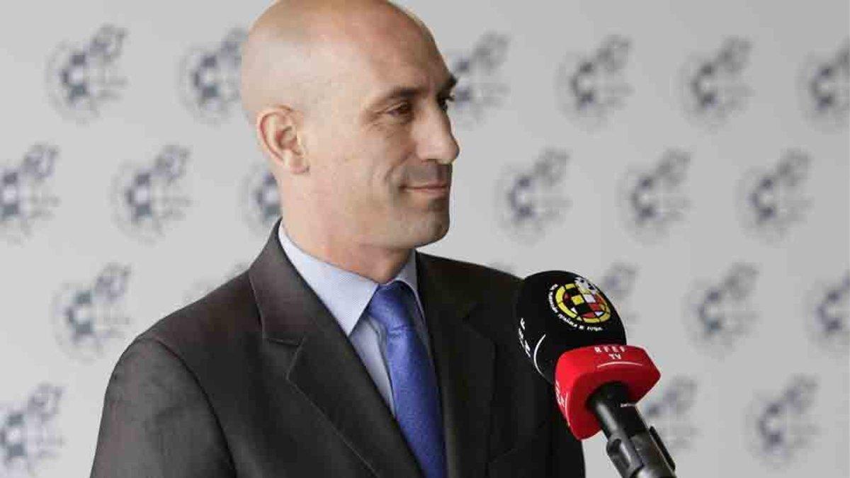 Luis Rubiales, presidente de la RFEF