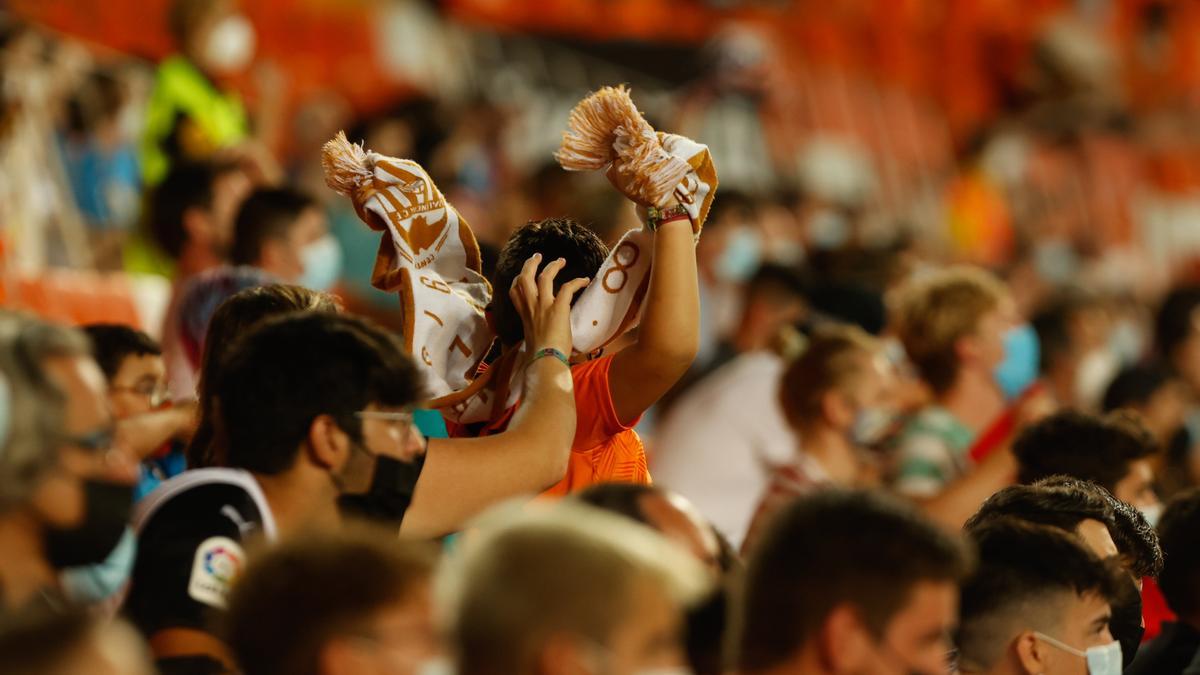 Valencia - Getafe: el estreno de Liga, en imágenes