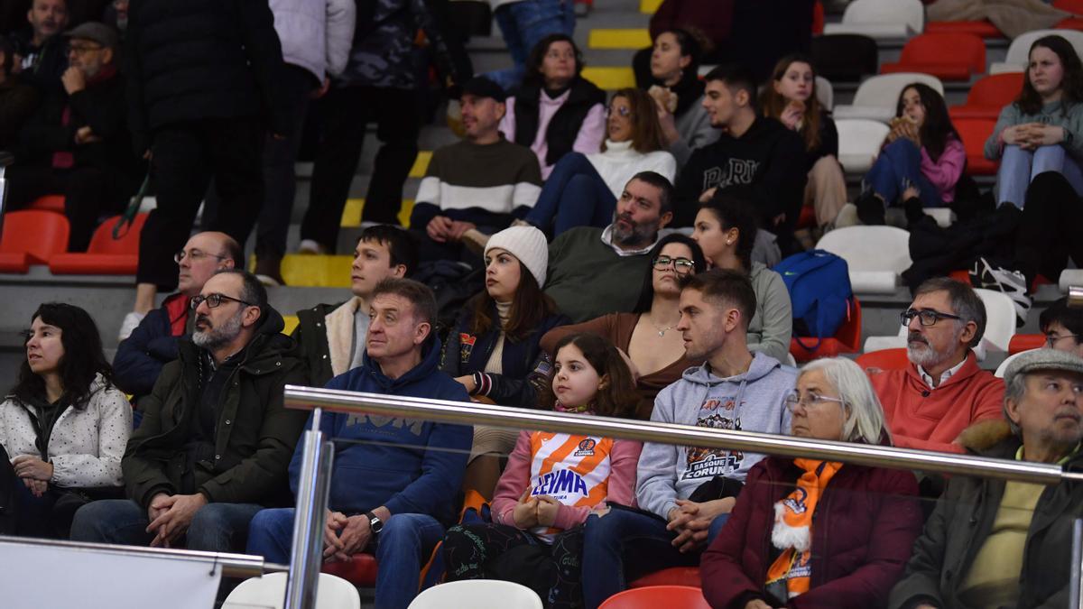 Público en el Palacio de los Deportes de A Coruña este invierno.