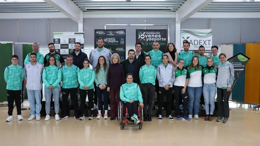 La Fundación Jóvenes y Deporte celebra su tradicional encuentro con deportistas de Extremadura