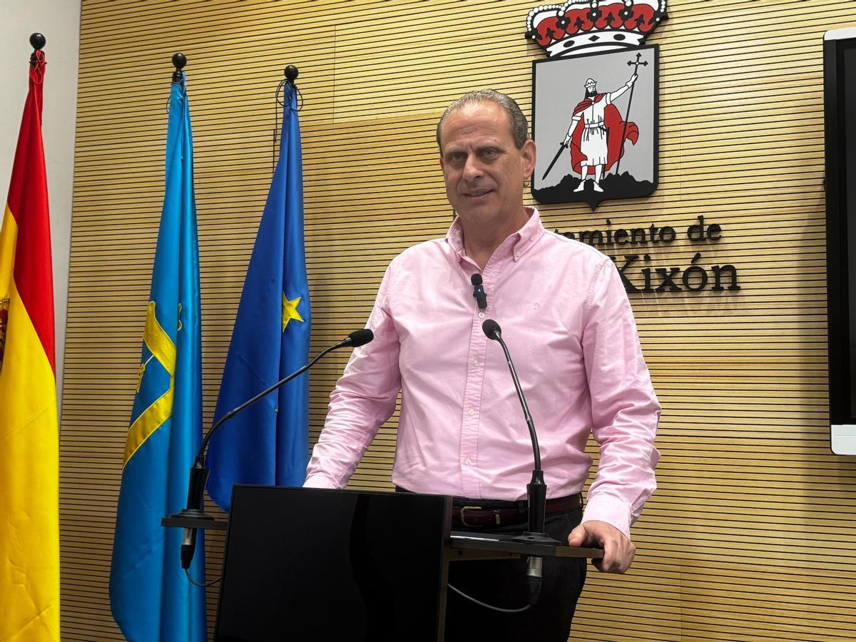 El concejal socialista Tino Vaquero.