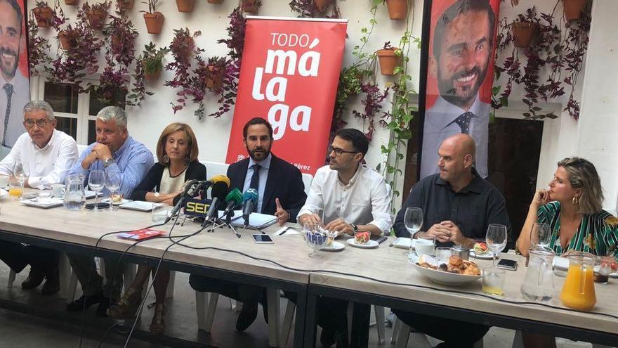 Presentación del arranque del curso político del PSOE de Málaga, con Dani Pérez como candidato al Ayuntamiento de Málaga.
