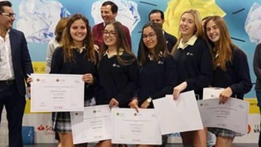 Una idea brillant de cinc alumnes del Col·legi CEU San pablo de València guanya un premi nacional