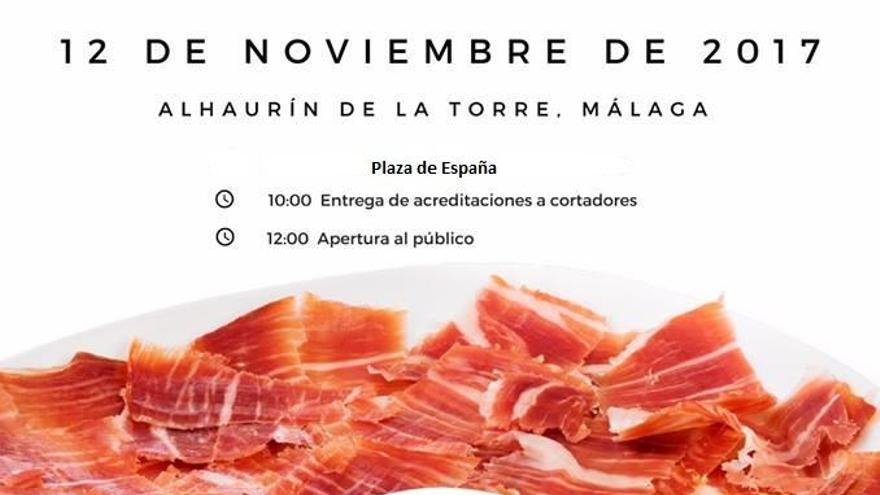 El cartel del evento, que se celebra este domingo.