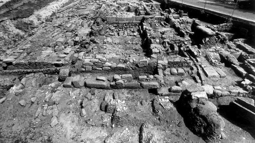 Imagen de archivo del yacimiento arqueológico de Adro Vello. // Faro