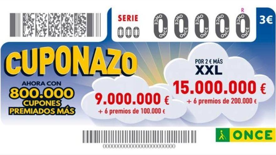 El Cuponazo de la ONCE: Sorteo del viernes 14 de septiembre del 2018