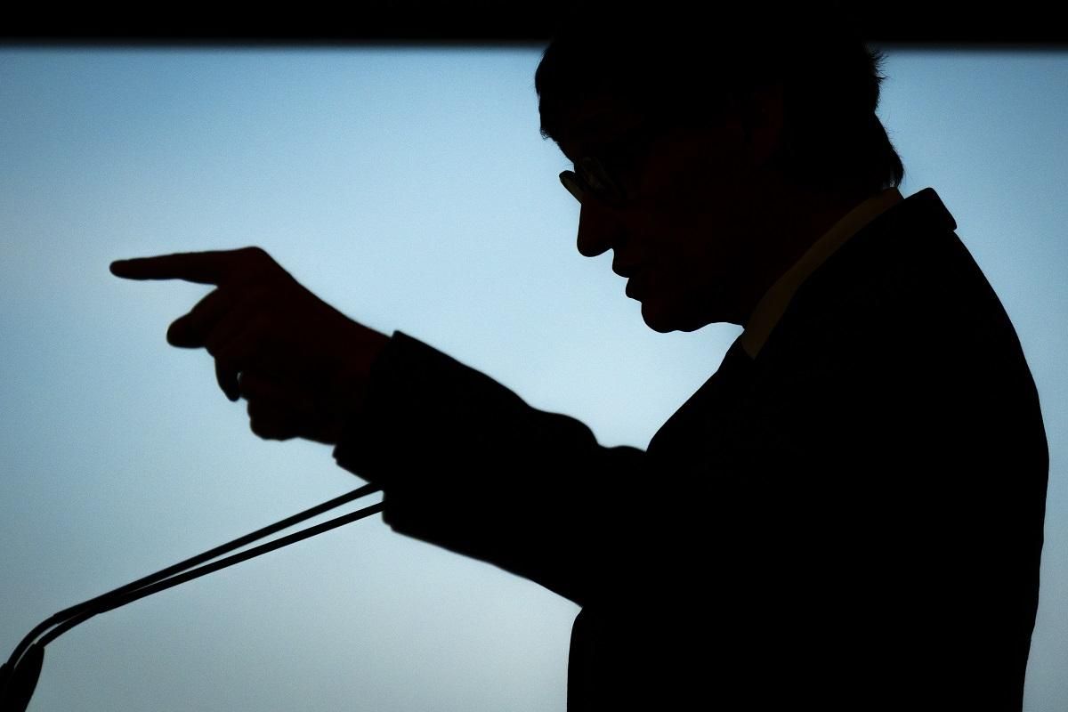 El president de la Generalitat, Salvador Illa, durante una intervención en un acto