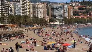 Málaga disfruta de un abril con temperaturas casi veraniegas