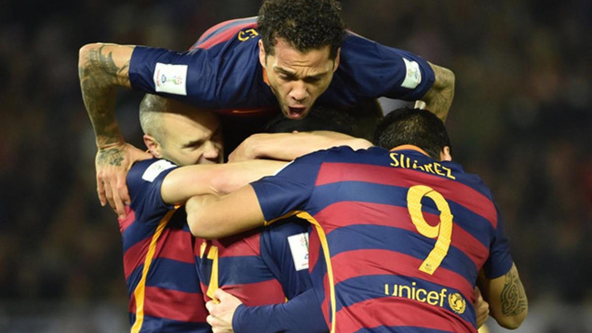 El FC Barcelona puede cerrar 2015 con récord goleador. Le faltan solo tres conquistas