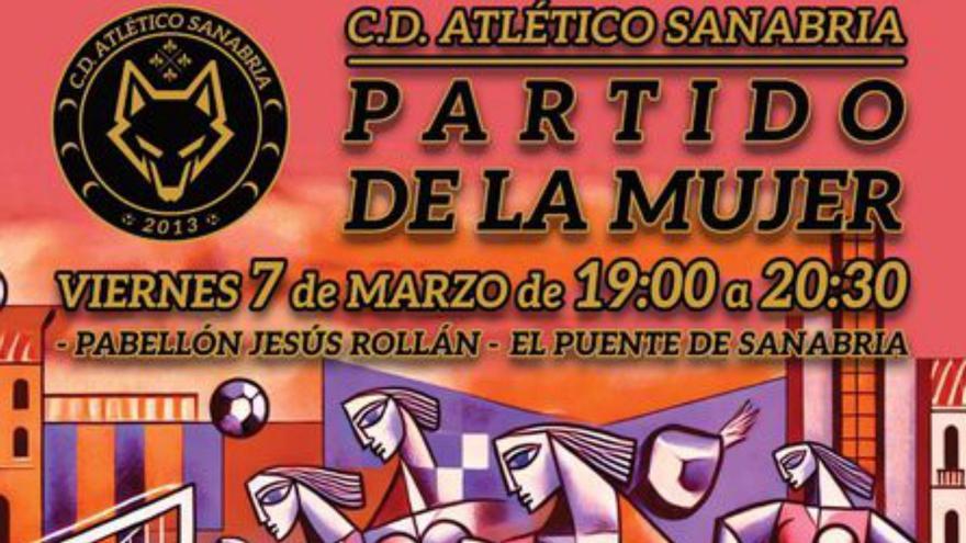 Cartel del partido.
