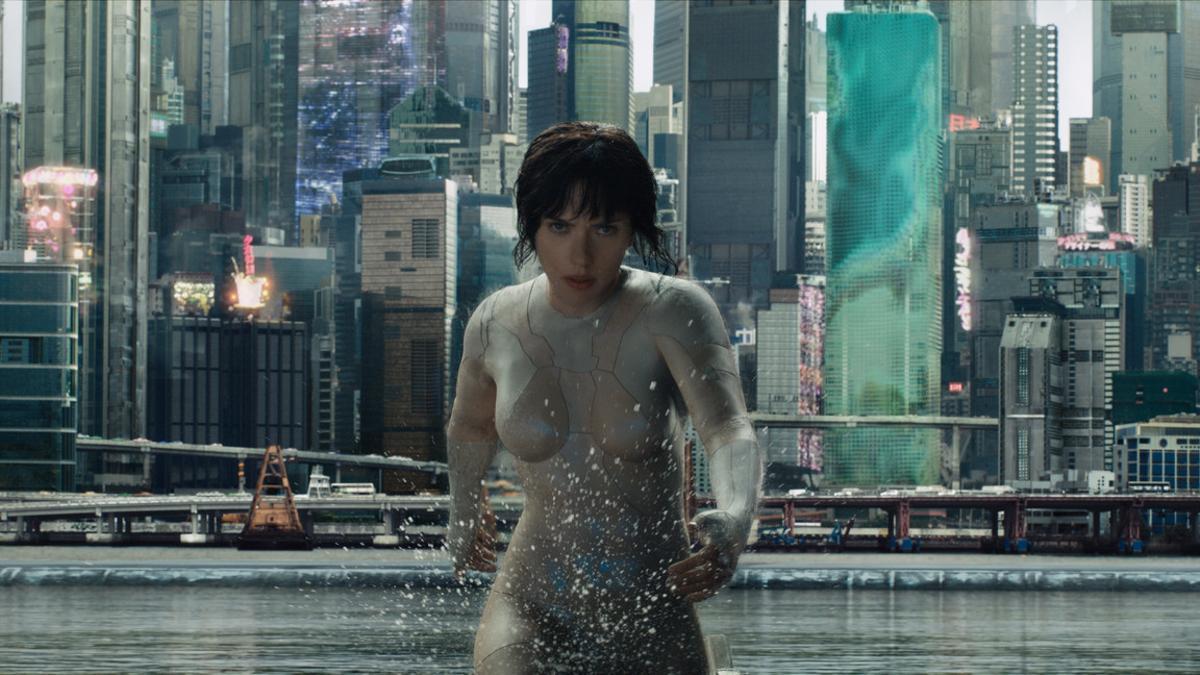 Scarlett Johansson, en 'Ghost in the shell'.