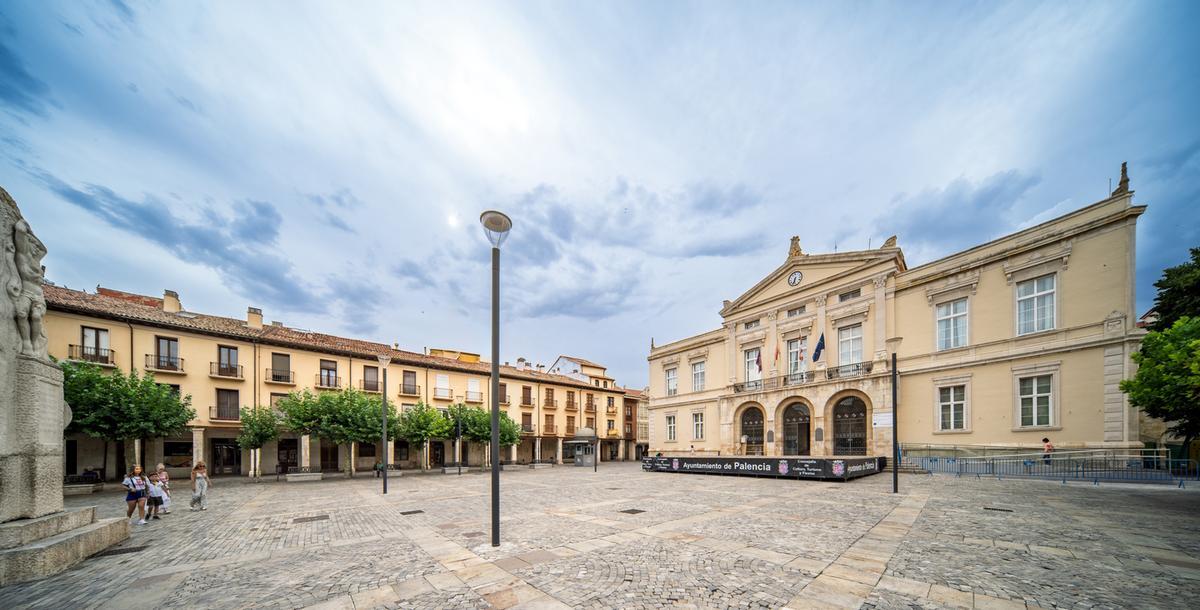 Plaza Mayor de Palencia.