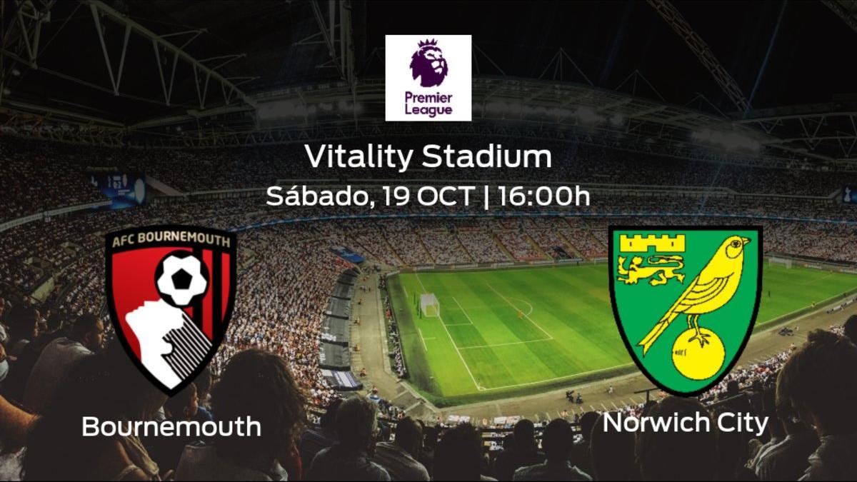 Previa del partido: el Bournemouth recibe al Norwich City en la novena jornada