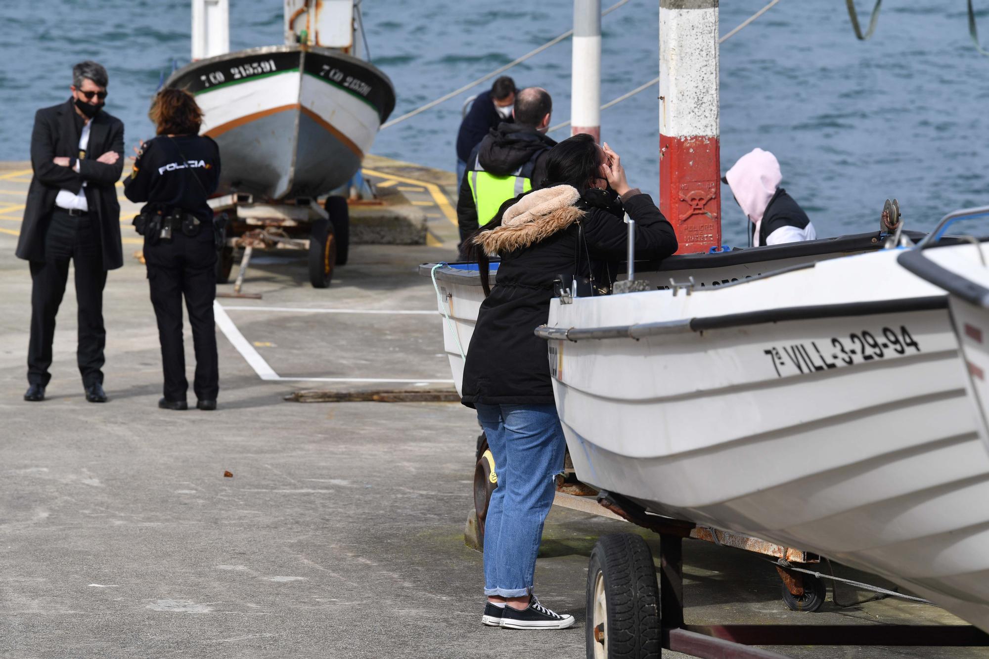 Hallado el cadáver de un pescador en O Portiño