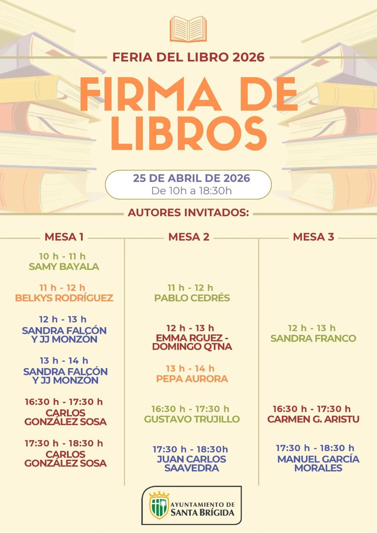 Firma de libros