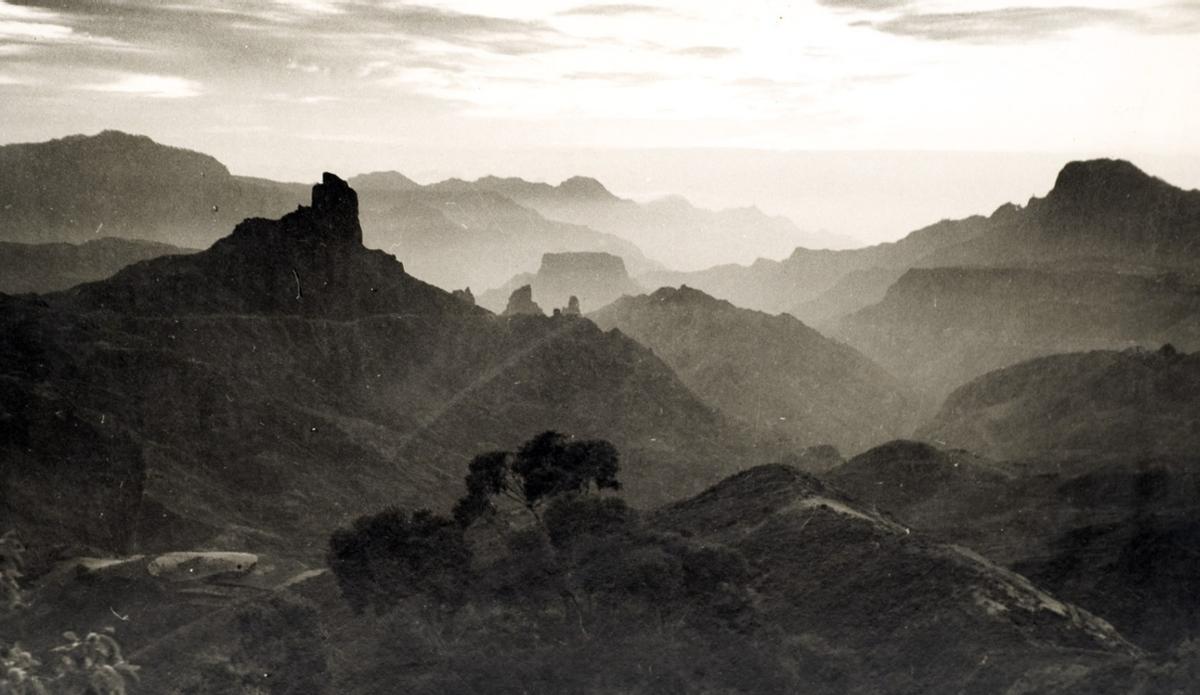 La cumbre de Gran Canaria, en la zona de Artenara.