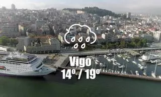 El tiempo en Vigo: previsión meteorológica para hoy, sábado 14 de junio