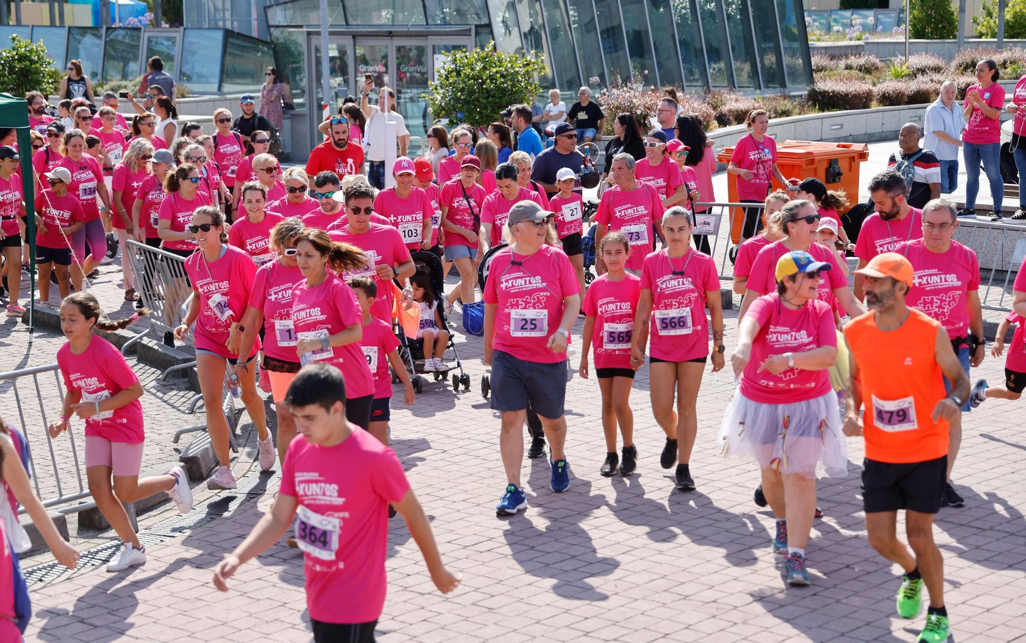 Una carrera en rosa contra la violencia de género