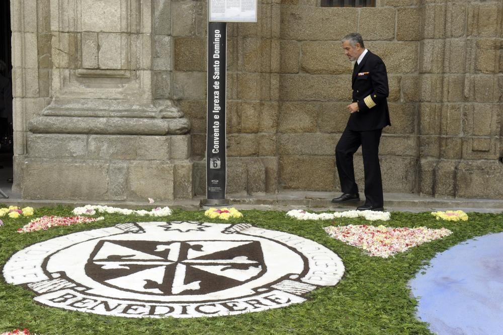 Ofrenda a la virgen del Rosario