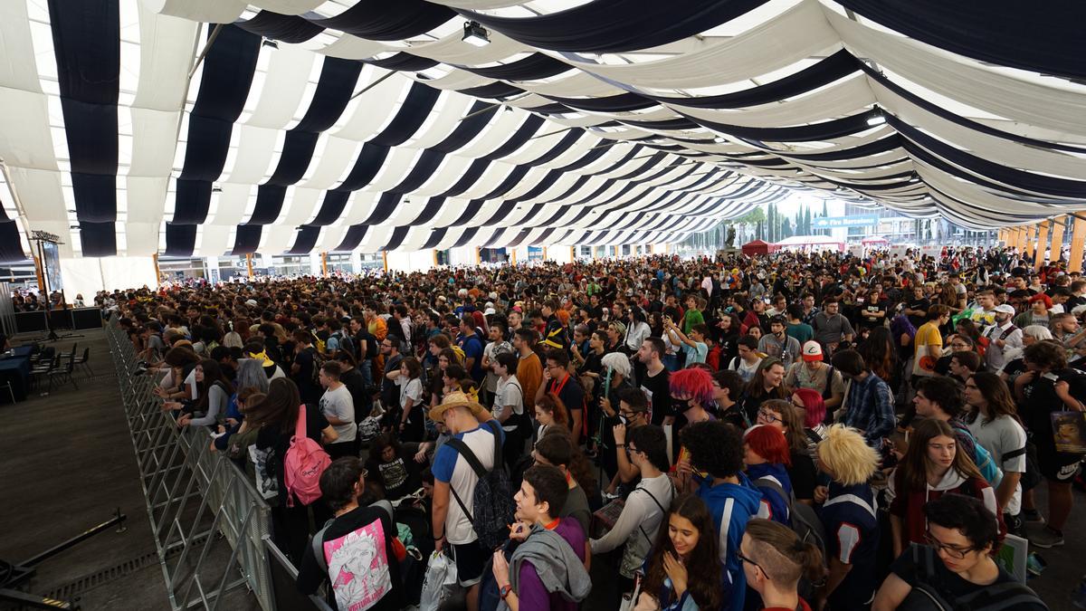 Ambiente en el Manga Barcelona de 2019.