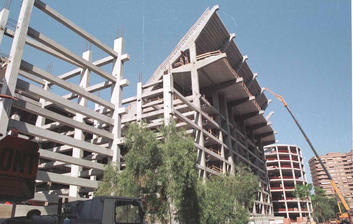 Mestalla en obras a lo largo de su historia Mestalla en obras a lo largo de su historia