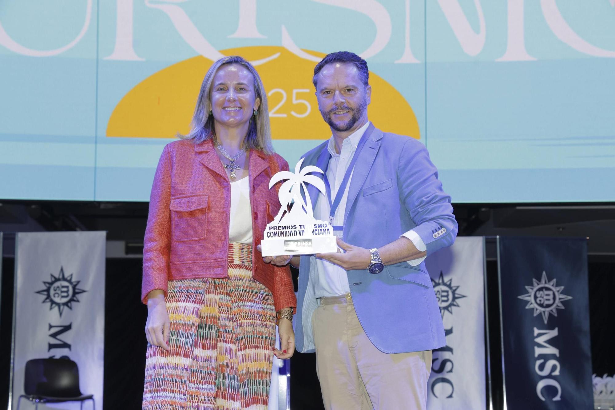 Los ganadores de los I Premios Turismo Levante-EMV