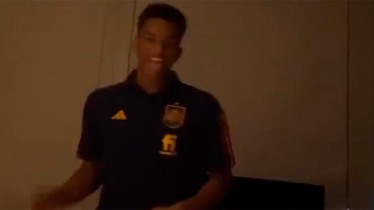 ¡Así ha sido la reacción de Balde cuando se ha enterado que va a estar en el Mundial!