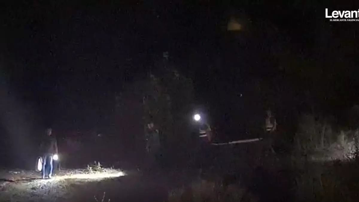 La Guardia Civil sospecha que el cuerpo calcinado hallado en Oliva pertenece a Bea y no descarta una caída accidental