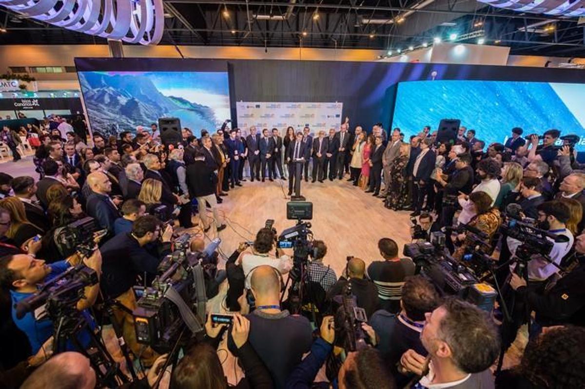 Inauguración de Fitur 2018. Madrid