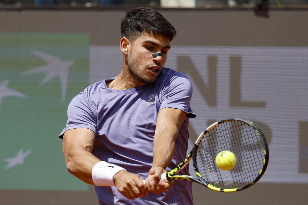 Alcaraz puede alcanzar los 300 partidos ATP en Roma