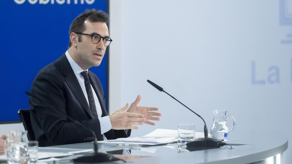 El ministro de Economía, Comercio y Empresa, Carlos Cuerpo.