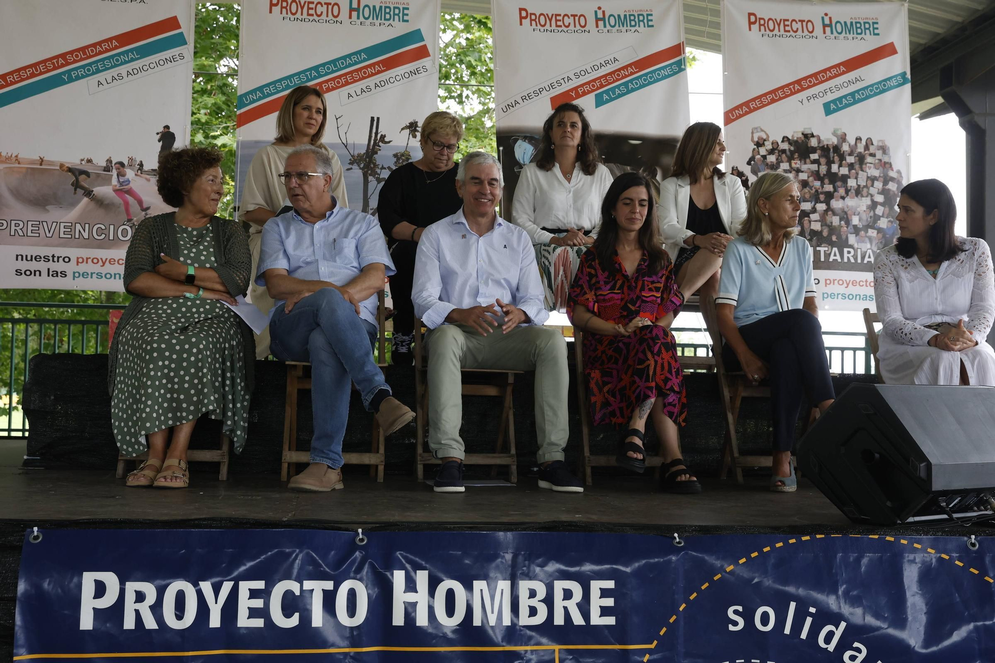 La fiesta anual de Proyecto Hombre en Gijón, en imágenes