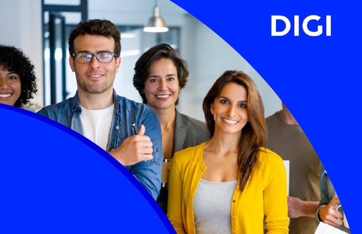 Una cartel promocional de Digi con motivo del Open Day de Málaga, que tendrá lugar el jueves 3 de septiembre.