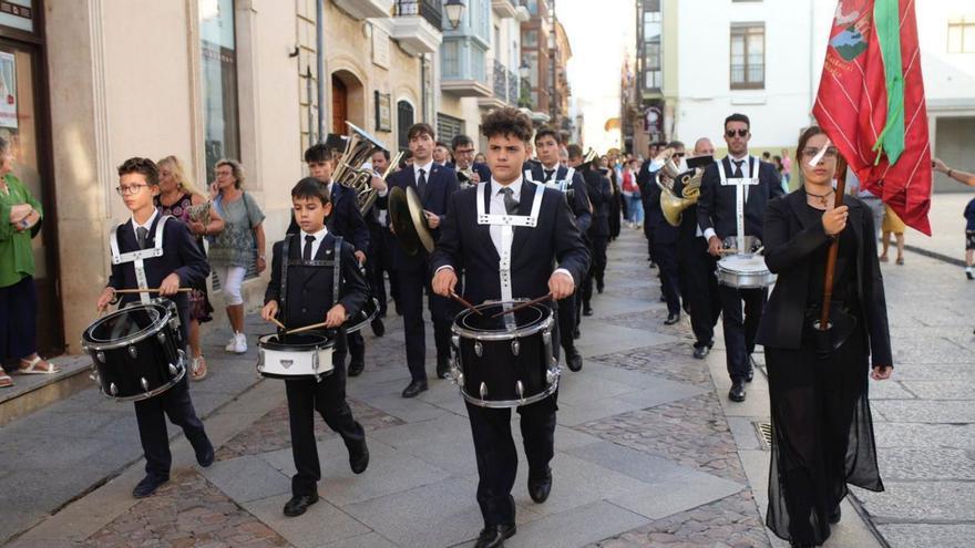 La Banda de Música de Zamora marca el paso de la cultura.