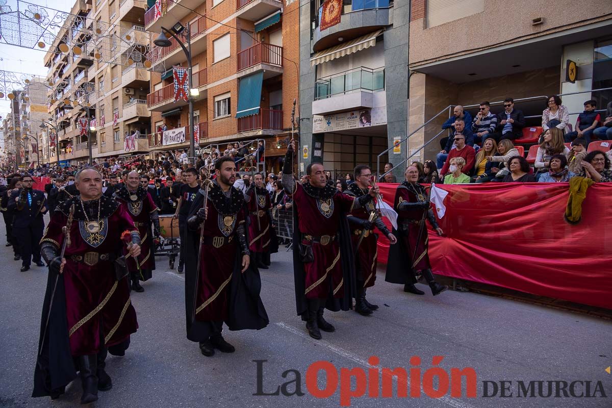 Procesión de subida a la Basílica en las Fiestas de Caravaca (Bando Cristiano)