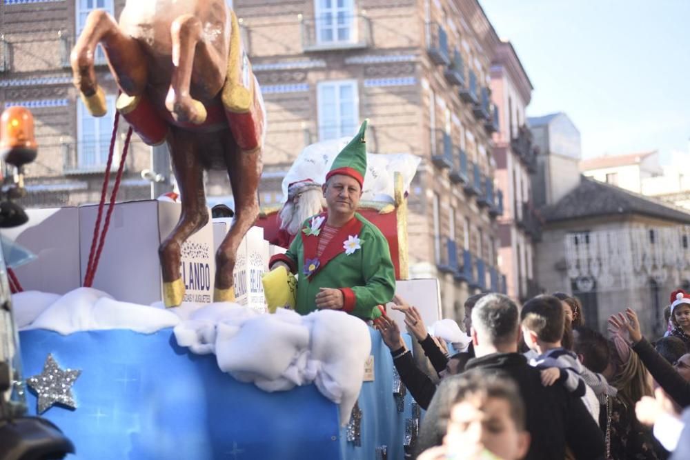 Papá Noel visita Murcia