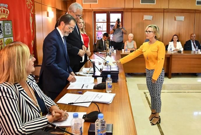 15/06/2019 TUNTE. SAN BARTOLOME DE TIRAJANA. Constitución del ayuntamiento de San Bartolomé de Tirajana.   Fotógrafa: YAIZA SOCORRO.  | 15/06/2019 | Fotógrafo: Yaiza Socorro