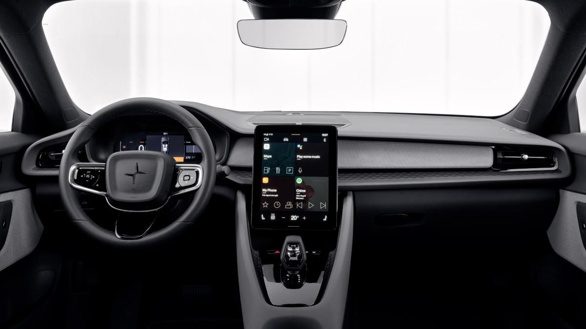 Interior del Polestar 2