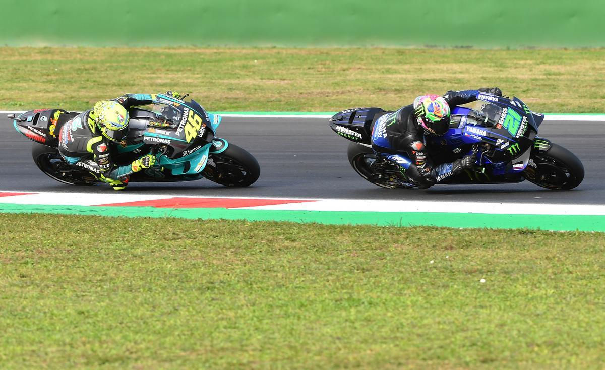 Márquez gana el GP de Emilia Romaña y Quartararo conquista el título.