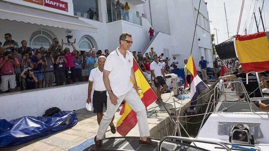 Jornada en blanco en la bahía de Palma